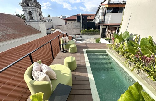 Casco Viejo Apartamento | Estudio de diseño con piscina, rooftop y patio en Hotel Boutique Mari8
