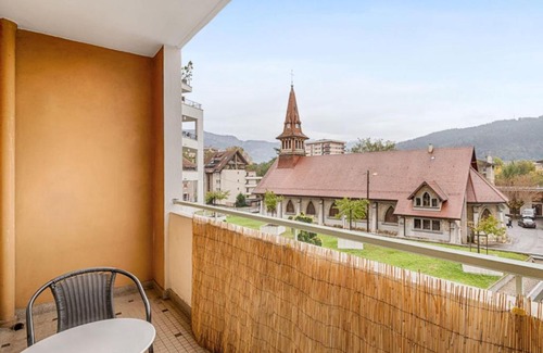 Cran-Gevrier Apartamento | Design studio with balcony at the doors of Annecy old city - Welkeys