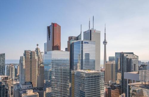 Downtown Toronto Apartamento | Designer 1BR Suite with CN Tower, Skyline view