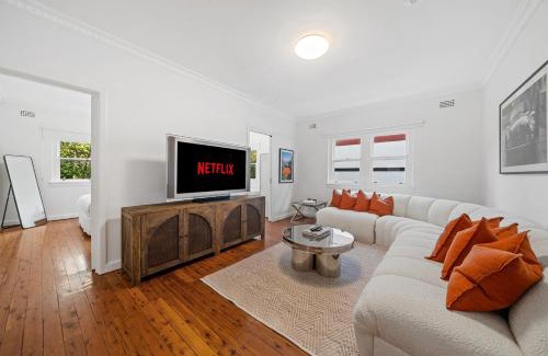 Bellevue Hill Apartamento | Designer 3BR Flat Close to Bondi