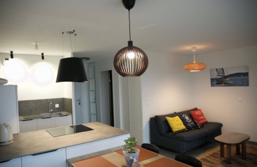 Vannes Apartamento | Designer apartment with view and private parking