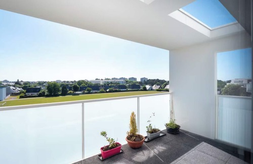 Vannes Apartamento | Designer apartment with view and private parking