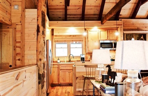 Cashiers Cabina | Diseñador de Log Cabin - Fogón al aire libre - Las instalaciones del Resort