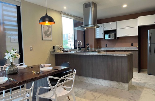 Guadalajara Apartamento | Designer minimalist 3 BedRoom / Daily Clean