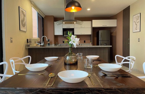 Guadalajara Apartamento | Designer minimalist 3 BedRoom / Daily Clean