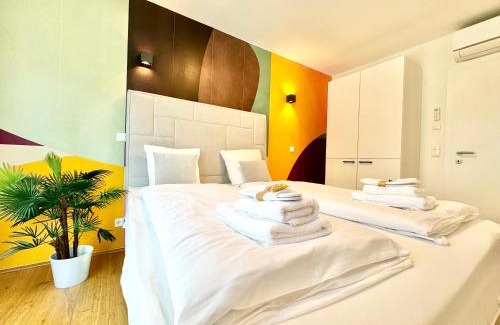 Liesing Apartamento | Designer Wohnung mit Balkon