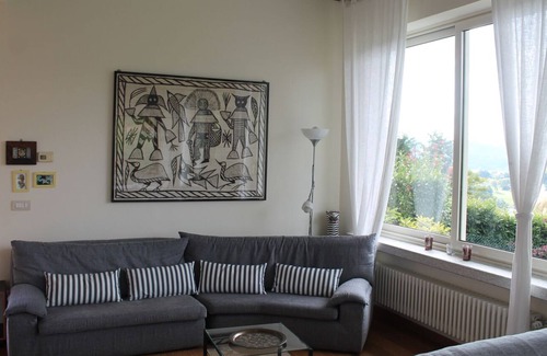 Carcegna Casa | Casa independiente de 2½ habitaciones con una vista gigantesca del lago