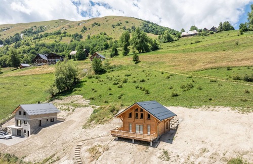 Saint-Jean-d'Arves Chalet De Esquí | Detached chalet, terrace, mountain view