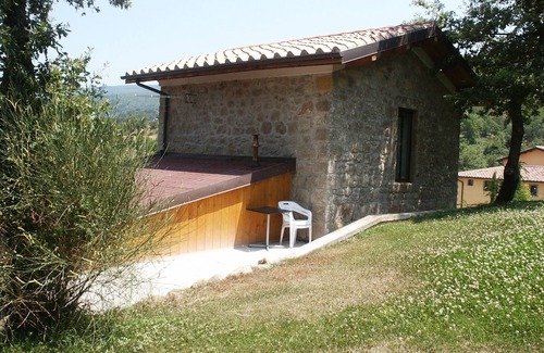 Castel del Piano Casa | Rústico independiente en una hermosa finca con piscina y cancha de tenis