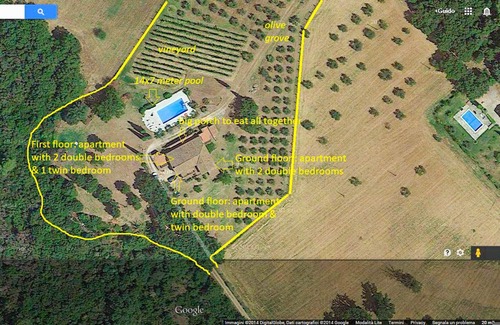Narni Villa | chalet con piscina privada en Umbría, a 80 km de Roma. Servicios a 2 km