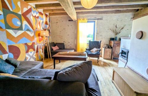 Thenay Casa | Deux maisons berrichonnes avec jardin privatif et cour partagée, idéale pour les groupes - FR-1-591-617
