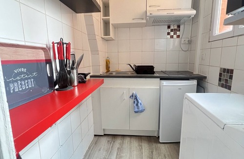 Aubervilliers Apartamento | Deux Pièces Cosy au Calme