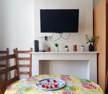 Malo-les-Bains Apartamento | Digue de mer Dunkerque, Spacieux studio avec Mezzanine capacité 4 personnes, Aquae Mare