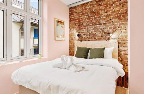 Bergenhus Apartamento | DINBNB Apartments Private terrace l 700 m to Bryggen l Modern