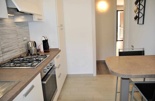 Formia Apartamento | Dinky Home Ático con aire acondicionado y terraza con vistas al mar a 500 metros de la playa.