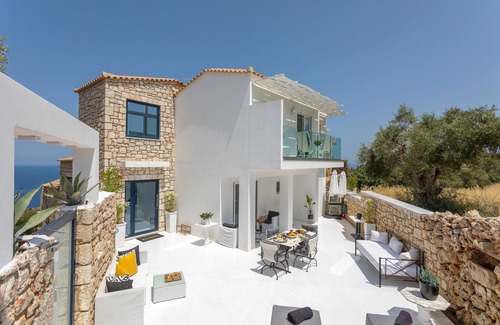 Skinaria Villa | Zakynthos, gteece, dion Villa piscina privada, ideal para parejas y niños,
