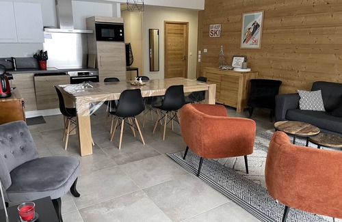 Oz Apartamento | Direct access to the slopes in the Alpes d'Huez area - Apartment 8 people 2 bathrooms