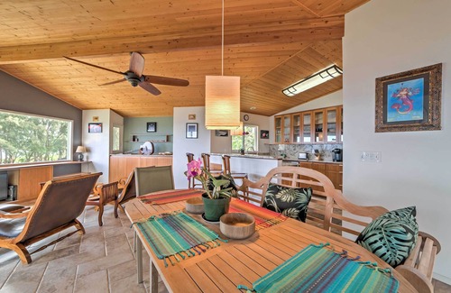 Keaau Casa | Big Island Oceanfront Home - ¡Gran avistamiento de ballenas!