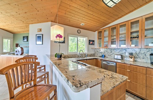 Keaau Casa | Big Island Oceanfront Home - ¡Gran avistamiento de ballenas!