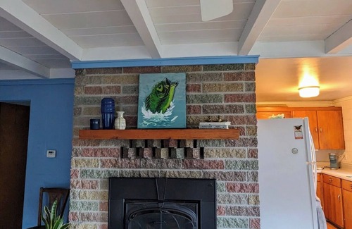 Northport Casa | Direct waterfront on Grand Traverse Bay , firepit, grill, large yard, pet ok