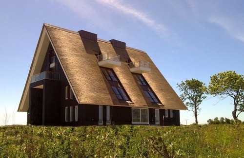 Wierum Casa | Directo en el Mar de Wadden, Patrimonio Mundial de la Unesco; Descanso / pelota de playa / Islas Wadden / isla en isla