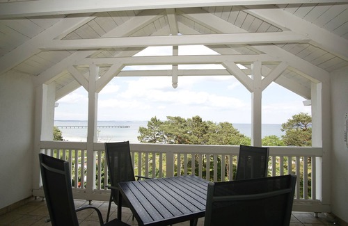 Binz Apartamento | Directly on the beach promenade, balcony with sea view - Aparthotel Ostsee FeWo 35