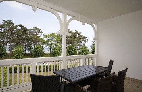 Binz Apartamento | Directly on the beach promenade, balcony with sea view - Aparthotel Ostsee FeWo 06