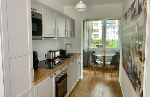Eisenach Apartamento | Matteo-Apartamento-Vista al patio-Baño Privado