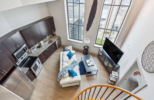 Downtown Baltimore Apartamento | Distinguished Apartment Rooftop Deck