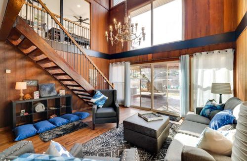 Long Pond Casa | Dock and Fire Pit Lakefront Poconos Retreat!