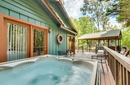 Fair Play Casa | Dock and Hot Tub at Fair Play Hideaway!