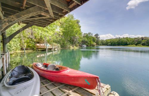 Dunnellon Casa | Dock and Kayaks Riverfront Dunnellon Home!