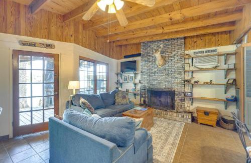 Eclectic Casa | Dock and Stunning Views Forested Lake Martin Cabin!