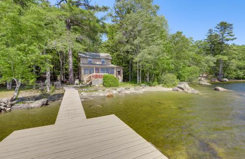 Dedham Casa | Dock, Beach, Views Rustic Green Lake Cottage