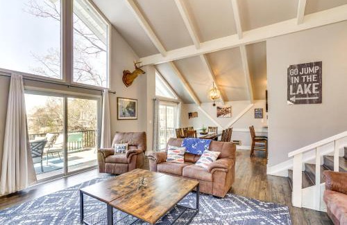 Osage Beach Casa | Dock, Boat Slip and View Lakefront Tan-Tar-A Home!