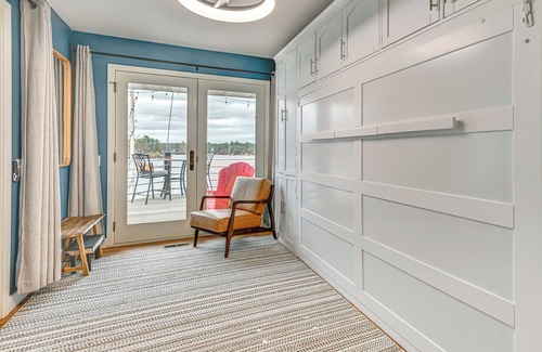 Lake Wissota Apartamento | Dock, Deck & View: Lakefront Chippewa Falls Studio