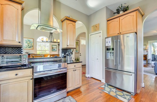 Palmetto Casa | Dock, Kayaks & On-Site Pond: Terra Ceia Home