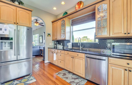 Palmetto Casa | Dock, Kayaks & On-Site Pond: Terra Ceia Home