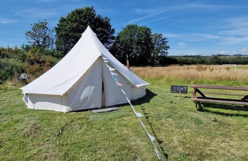 Dwyran Cabina | Dog Friendly Cozy Bell Tent With Log Burner