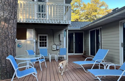 The Pines Casa | Dog-Friendly Beach Getaway with Koi Pond, Patio & Walkable to Town!