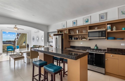 La Paloma Casa | Dog-friendly beachfront villa with pool & hot tub access plus rooftop deck