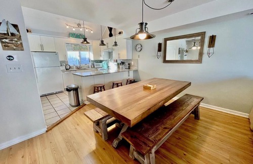 North Shores Casa | Dog-Friendly Dewey Beach Townhouse, Steps to Ocean, Water Views & Loft!