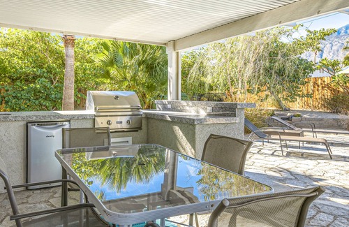 Racquet Club South Casa | Dog-Friendly Desert Retreat w/ Private Pool/Spa, Firepit, Mtn Views, & Free WiFi