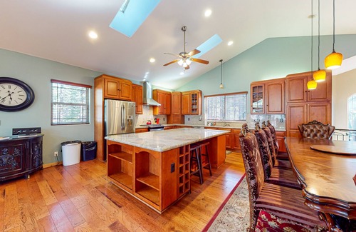 Bijou Park Acres Casa | Dog-friendly home near lake with hot tub, pool table, fireplace, & W/D