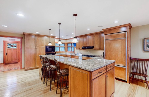 North Lake George Casa | Dog-friendly home near Lake George with deck, grill, media room, fireplace, W/D
