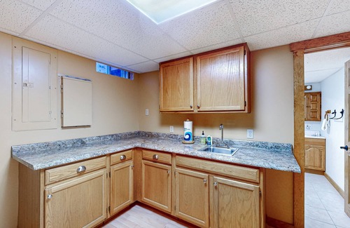 North Lake George Casa | Dog-friendly home near Lake George with deck, grill, media room, fireplace, W/D