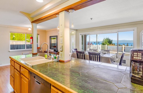 Camano Island Casa | Dog-friendly home with views, great outdoor space, & washer/dryer - near beach