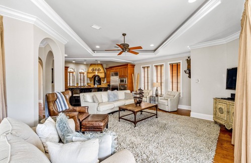 St. Tropez Casa | Dog-friendly home with pool, balcony & ocean views - walk to the beach
