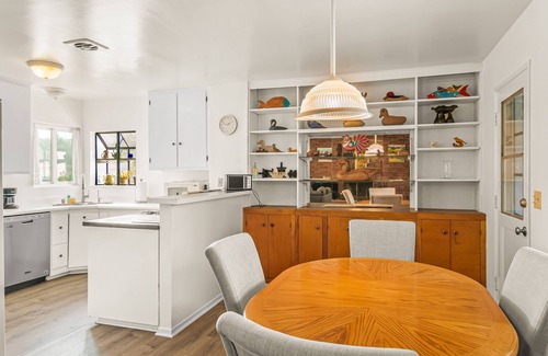 West Mesa Casa | Dog-friendly home with guest house, enclosed backyard, firepit, streaming, W/D