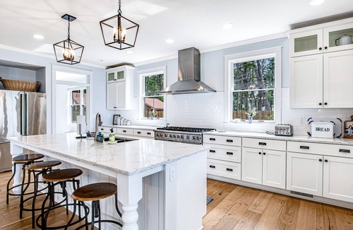 St Germain Casa | Dog-friendly, lakefront house with beach access, dock, AC, W/D, patio, & firepit